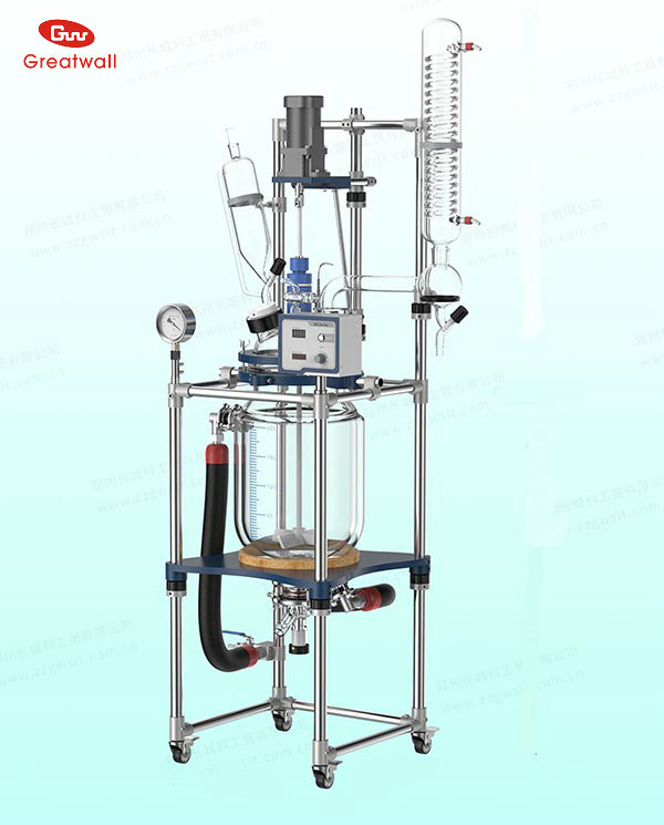 長城科工貿(mào)夾套玻璃反應釜